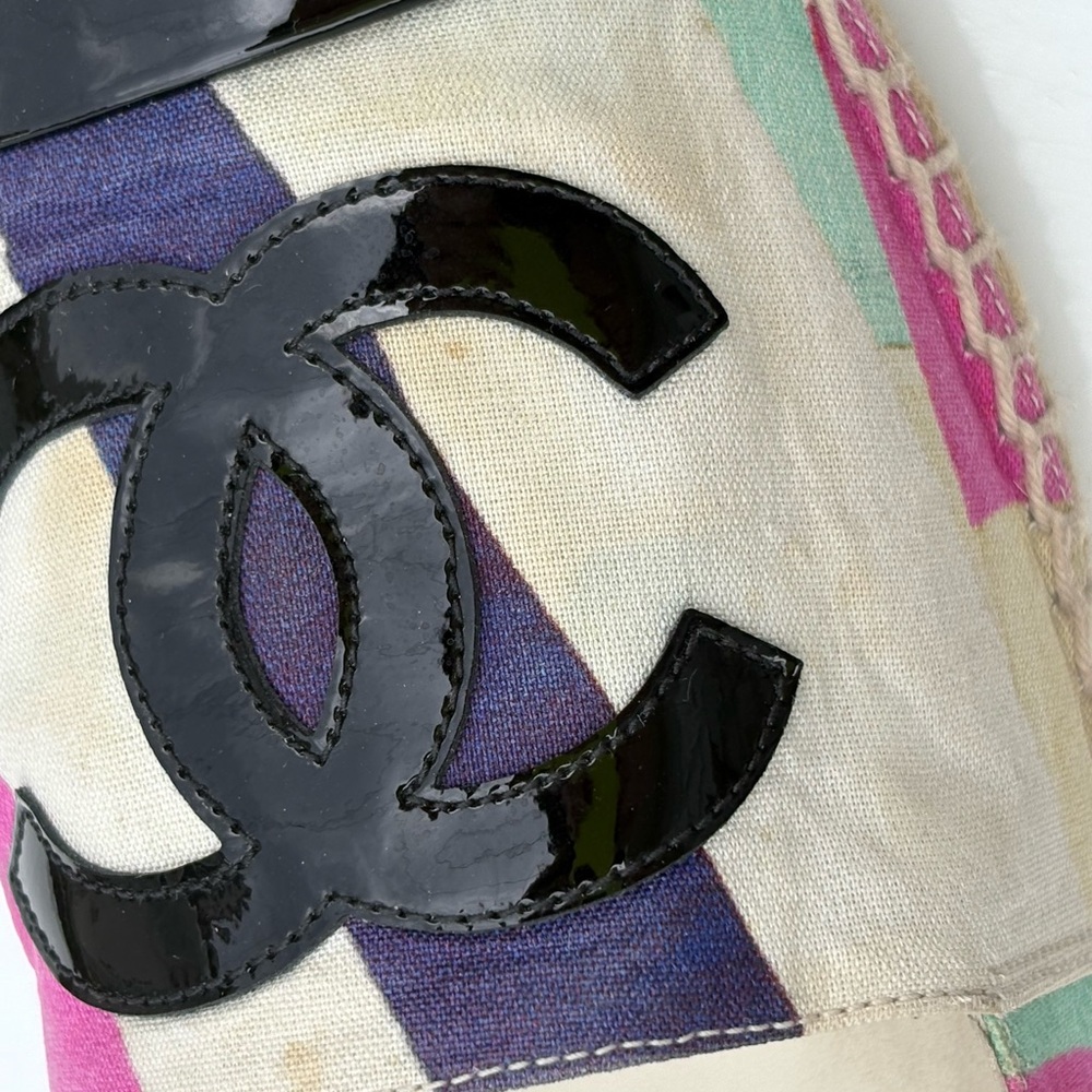 Chanel Colorful Patchwork Espadrilles - image 7